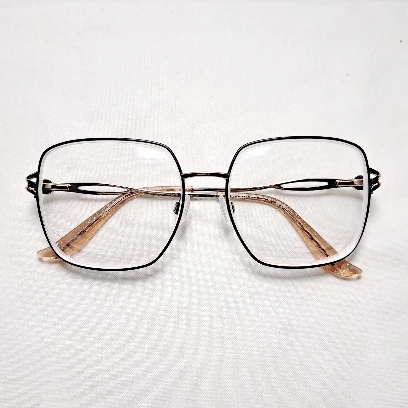 H Halston Xyloware 2010 323 Womens Designer Eyeglasses Frame w/ Case 54-16-140mm 4
