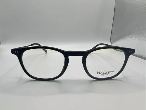 Hackett Bespoke HEB158 02 48/22 Blk Men’s Eyeglass Frames AB175