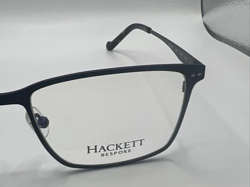 Hackett Bespoke HEB163 684 53/17 145 Navy Men’s Eyeglass Frames AB184 2
