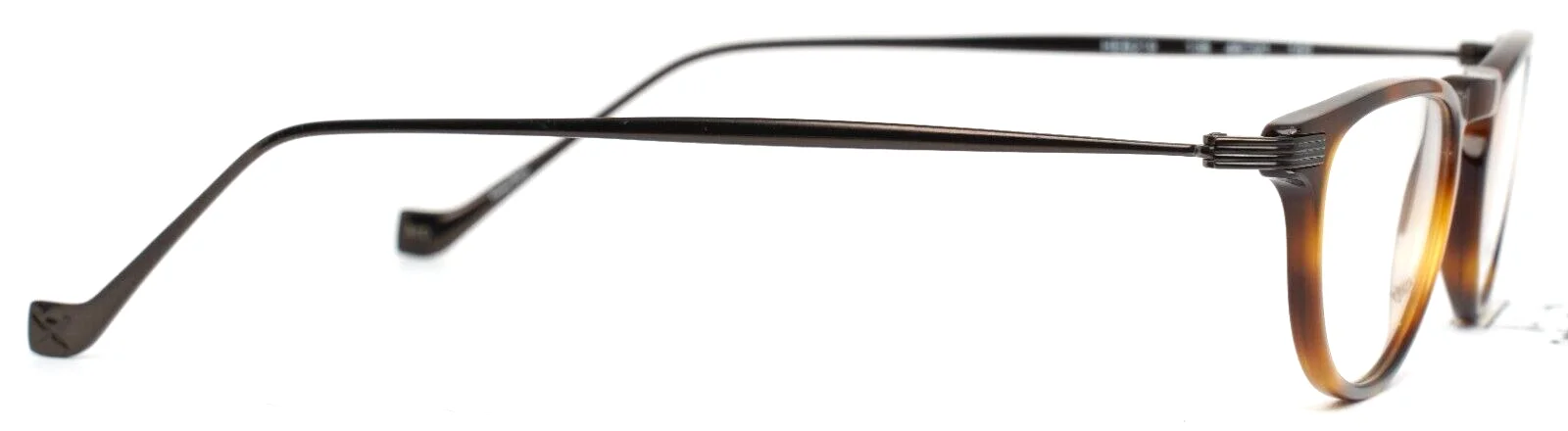 HACKETT BESPOKE HEB219 138 Tortoise Mens Oval Full Rim Eyeglasses 48-21-150 B:32 4