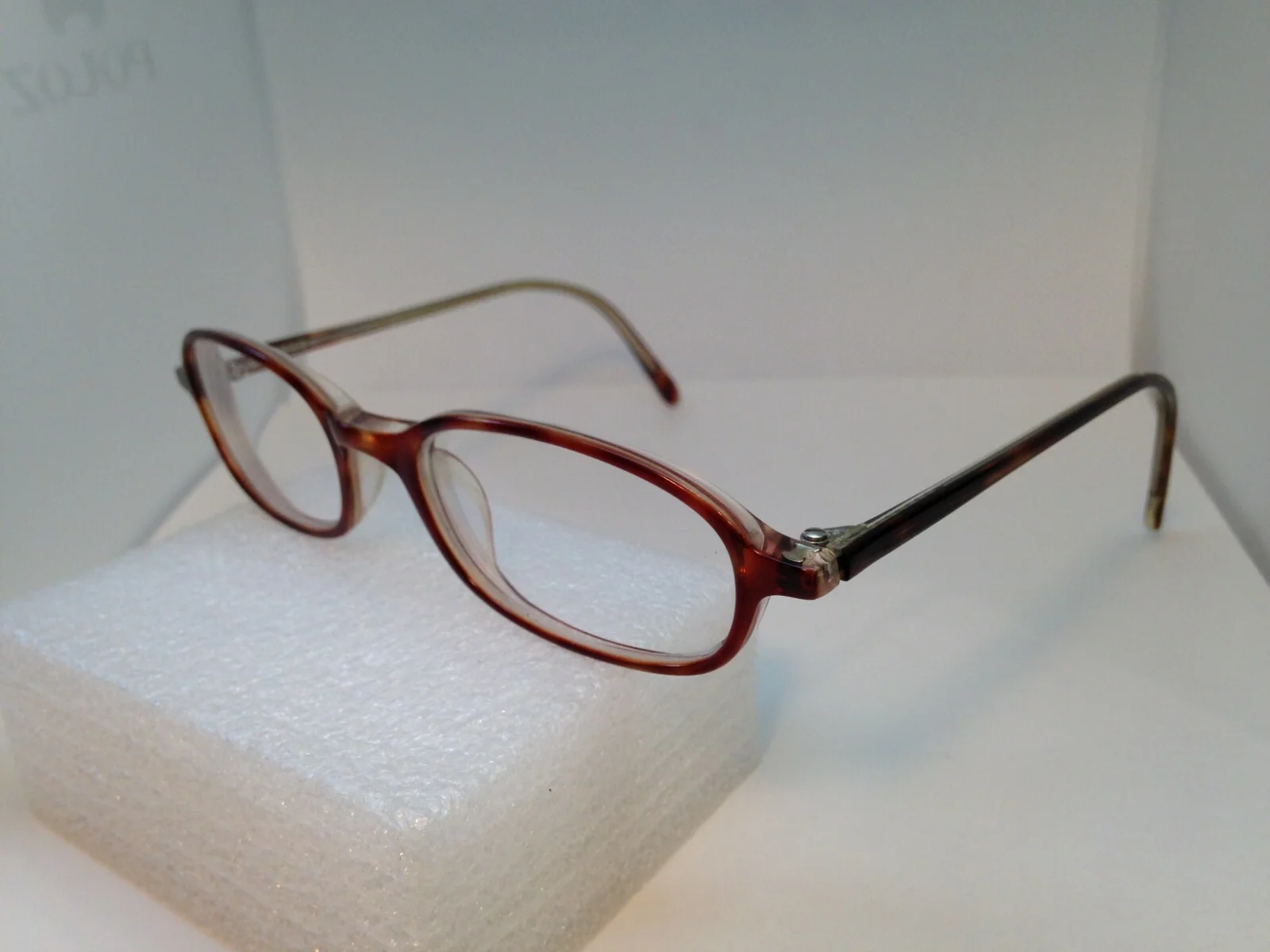 Halston Brown Tortoise HA 107 Eyeglass Frames 48[]18 135