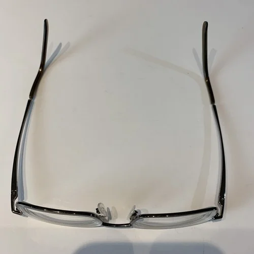 Halston Eyeglass Frames Silver Color Full Rim 51-17 135 Rectangle 3