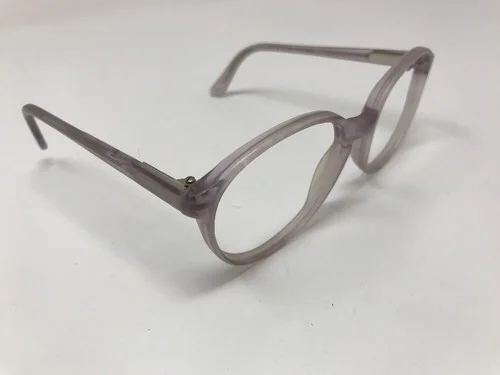 Handcrafted Renaissance Eyeglasses Clear Plastic Frame 51-17-130mm Full Rim BY85