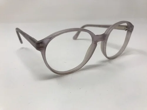 Handcrafted Renaissance Eyeglasses Clear Plastic Frame 51-17-130mm Full Rim BY85 2
