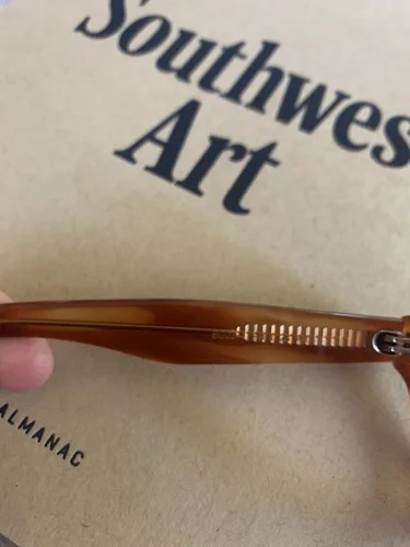 Handmade Acetate Blonde Tortoise eye frames or cute for sunglasses too 4