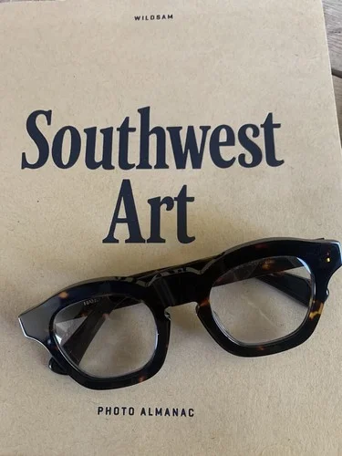 Handmade Acetate Eyeglasses - no prescription - Dark Tortoise