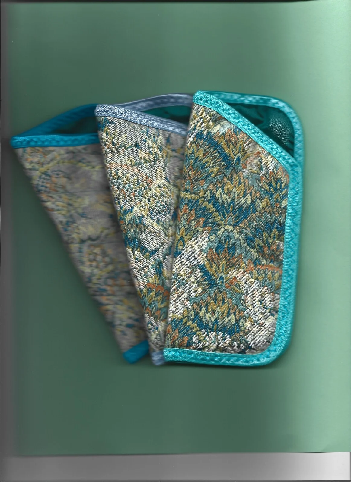 Handmade brocade eyeglass cases