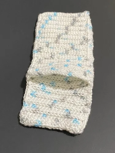 Handmade Crocheted Eye Glass Case Holder Pouch w/matching Coin Purse Pouch 4