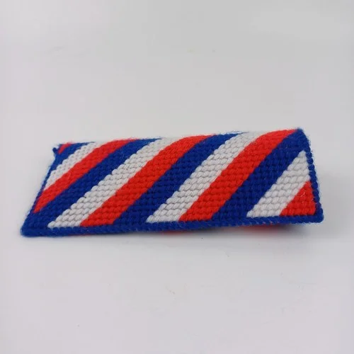 Handmade Crocheted Eyeglasses Sunglasses Slip Case Rainbow Travel Carrier