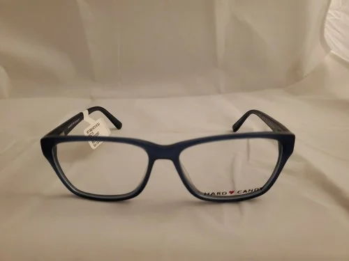 Hard Candy HC10 Rounded Square Full Rim Eyeglass Frames 53-14-135 BLUE 2