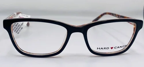 Hard Candy HC32 Brown Eyeglasses Frames 52-17-140