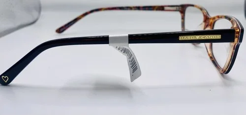 Hard Candy HC32 Brown Eyeglasses Frames 52-17-140 2