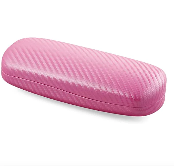 Hard Shell Eyeglass Case Clamshell Fits Large Frame Glasses Sunglasses for...