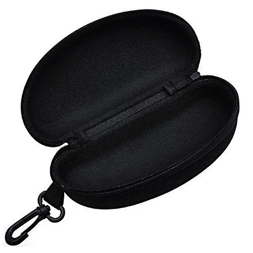 Hard Sunglasses Case Shell for Sun glasses and Safety Eyeglasses Cases zipper 2