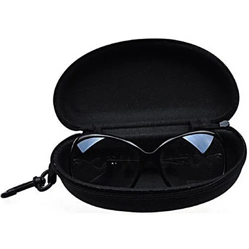 Hard Sunglasses Case Shell for Sun glasses and Safety Eyeglasses Cases zipper 3