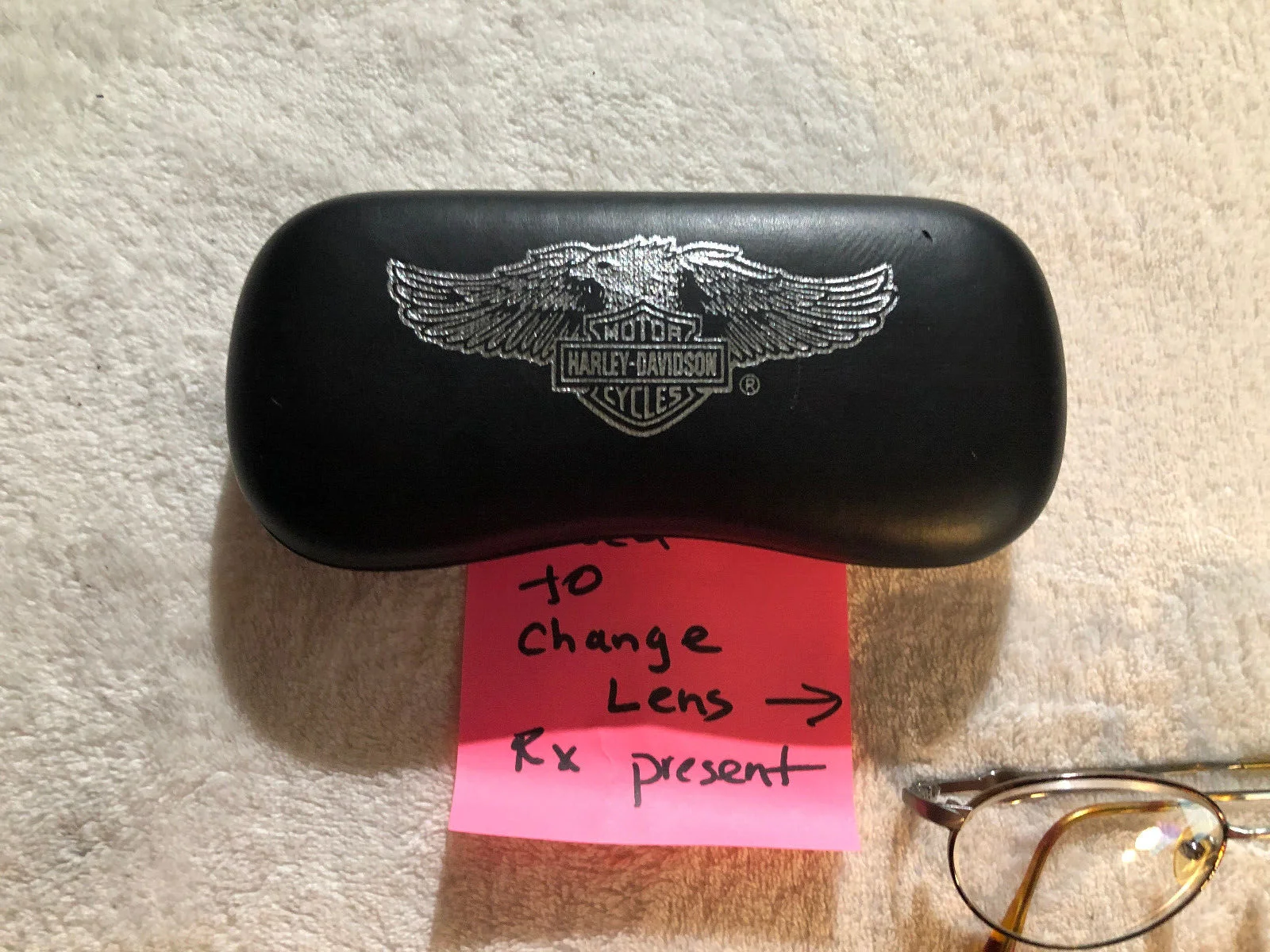 Harley Davidson Eyeglasses Eye Glasses Frames HD132 Italy LOCATED Sg 3 3