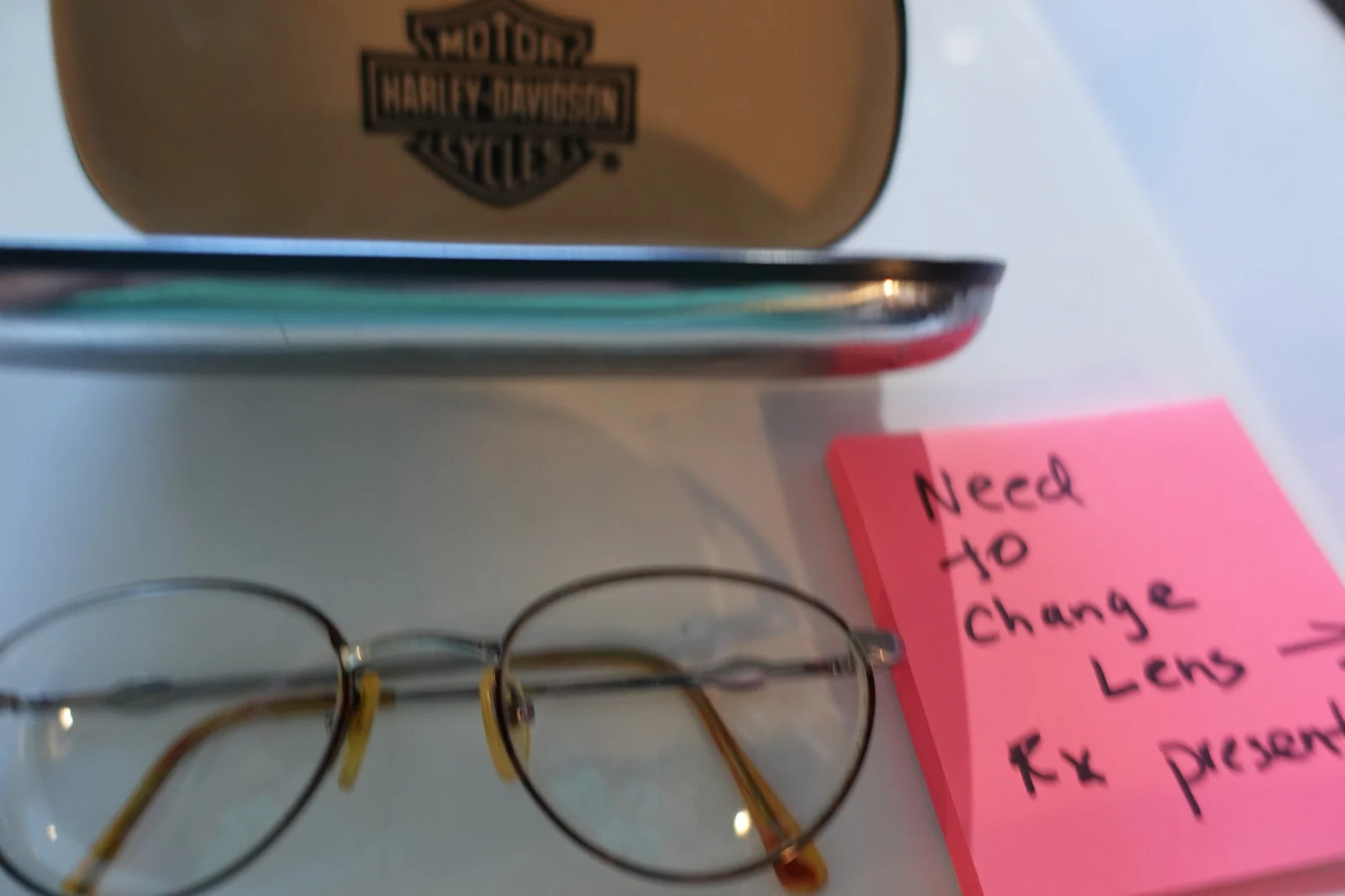 Harley Davidson Eyeglasses Eye Glasses Frames HD132 Italy LOCATED Sg 3 4