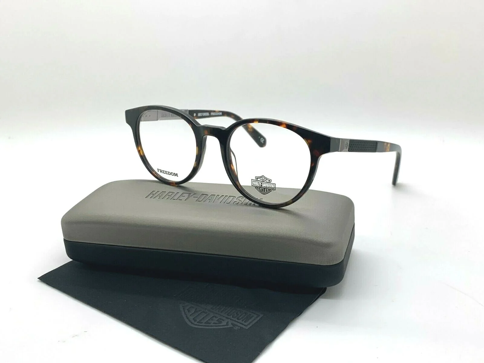 HARLEY DAVIDSON FREEDOM Eyeglasses HD 9015 052 DARK HAVANA 51-20-145MM /CASE