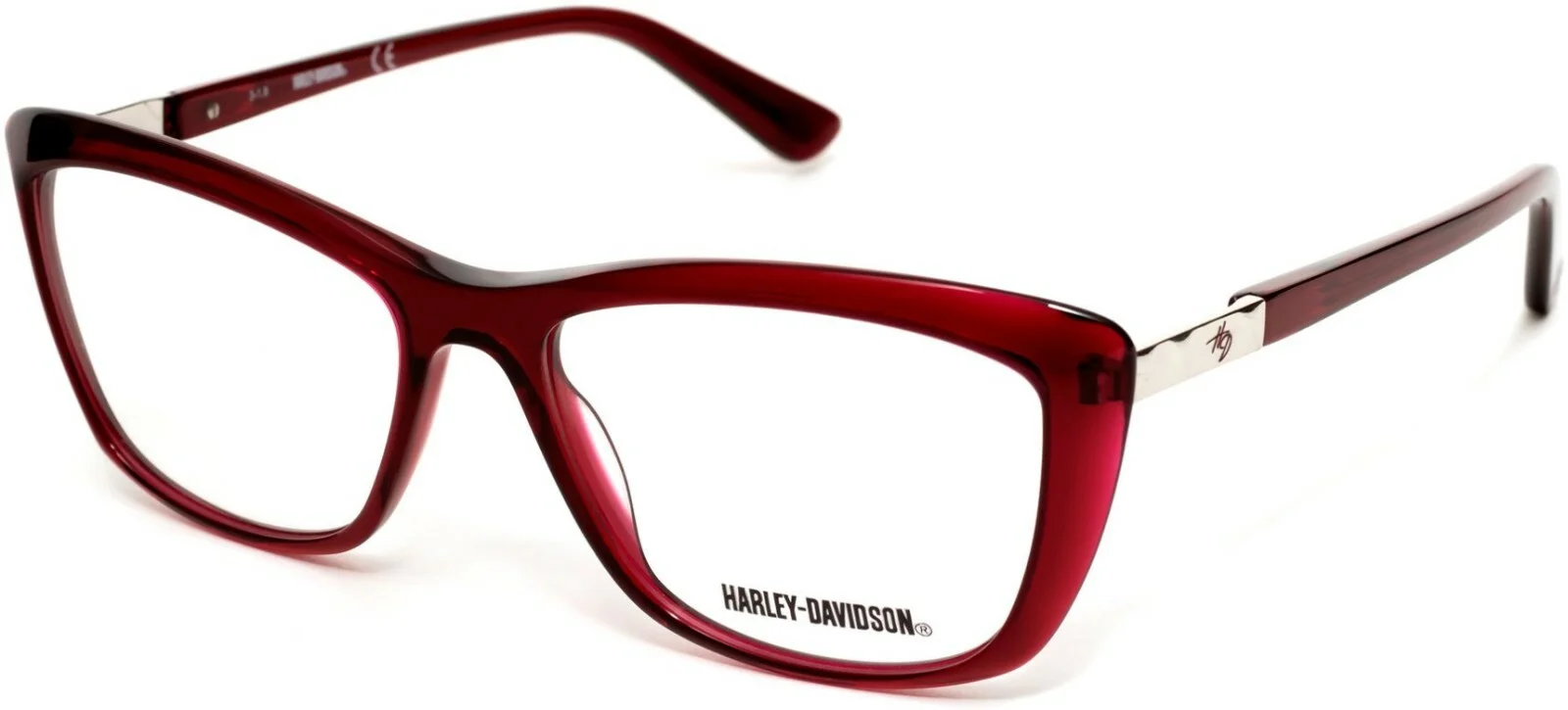 HARLEY-DAVIDSON HD 0769 eyeglasses Frame 009 Brown 58mm Extra Large Memory