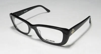 HARLEY-DAVIDSON HD 521 BLACK DESIGNER LOGO CLASSIC DESIGNER EYEGLASSES/GLASSES