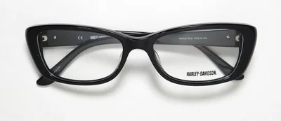 HARLEY-DAVIDSON HD 521 BLACK DESIGNER LOGO CLASSIC DESIGNER EYEGLASSES/GLASSES 2