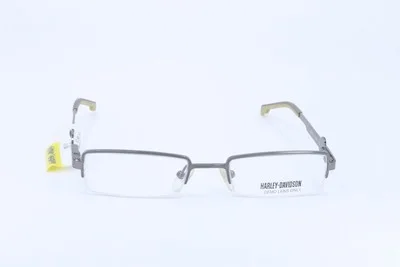 Harley Davidson HD349 Gun Rectangle Men Semi Rimless 47-18-135 Eyeglasses Frames 2