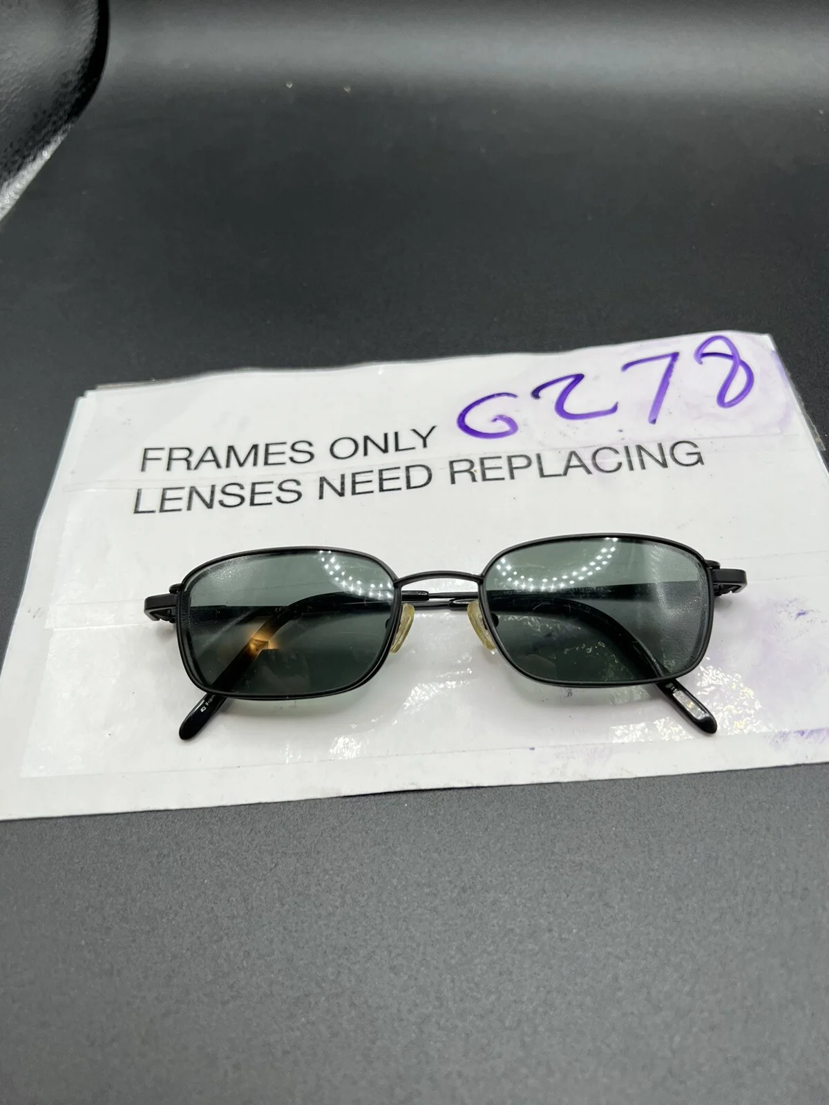 Harley Davidson Matte Black HD185 CL 51-19 With Clip On Sunglasses Eyeglasses 3