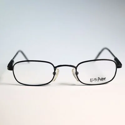 Harry Potter WB HP 3506 001 44-22 124 mm Black Oval Glasses Frames