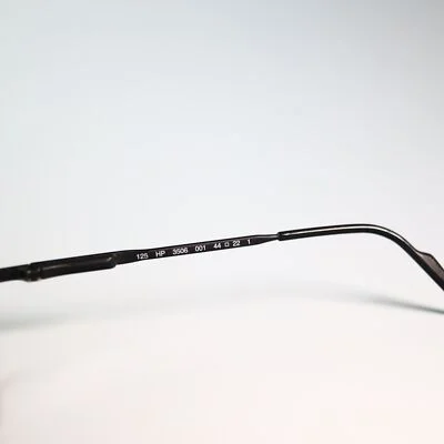 Harry Potter WB HP 3506 001 44-22 124 mm Black Oval Glasses Frames 3