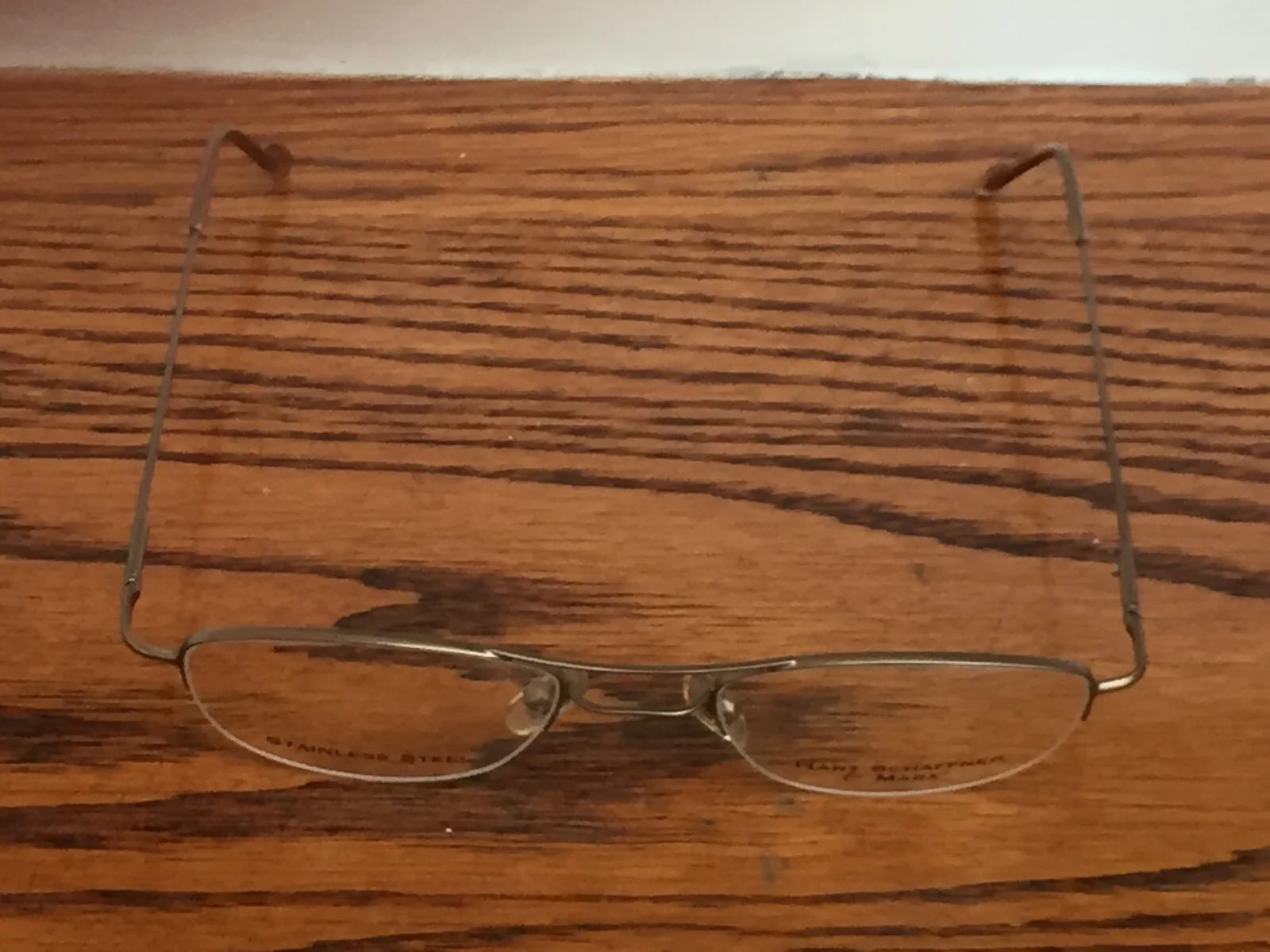 Hart Schaffner Marx 805 Stainless Steel Frames Matte Camel Finish 2