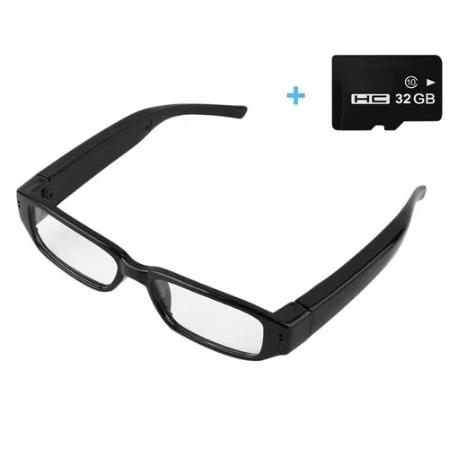 HD Digital Mini Camera Glasses Audio Video Recorder Hidden Camera Outdoor Cam US 4