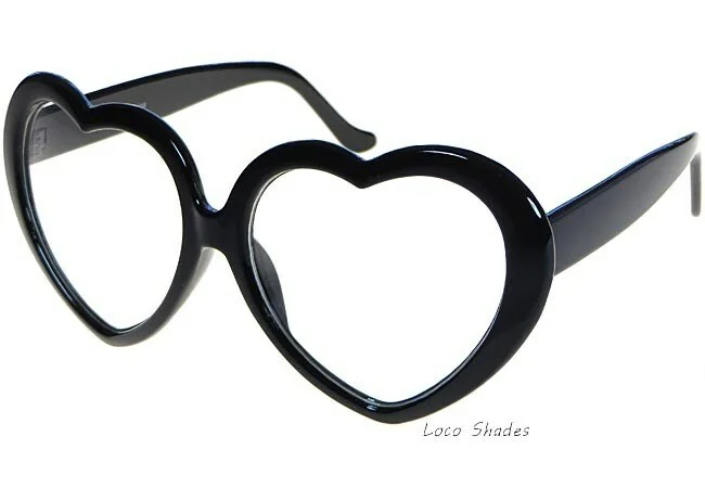 HEART SHAPE FRAME Clear Lens Eye Glasses Fashion Sexy Design Lolita Cute Style 4