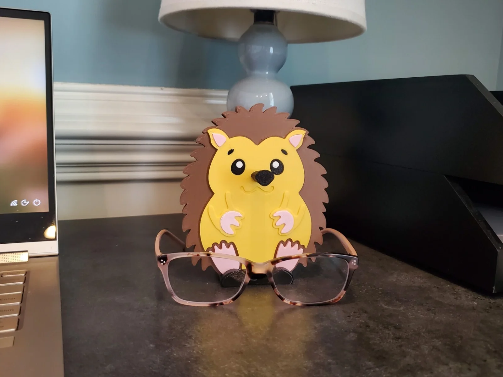 Hedgehog Eyeglasses Holder, Hedgehog Glasses Stand and Christmas Gift Idea 3