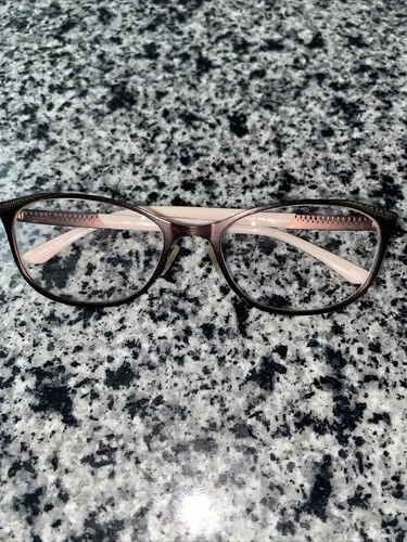 HELIUM Paris Red Oval 4260 Italian Womens Eyeglasses Frame 53-17-135 bronze/brn