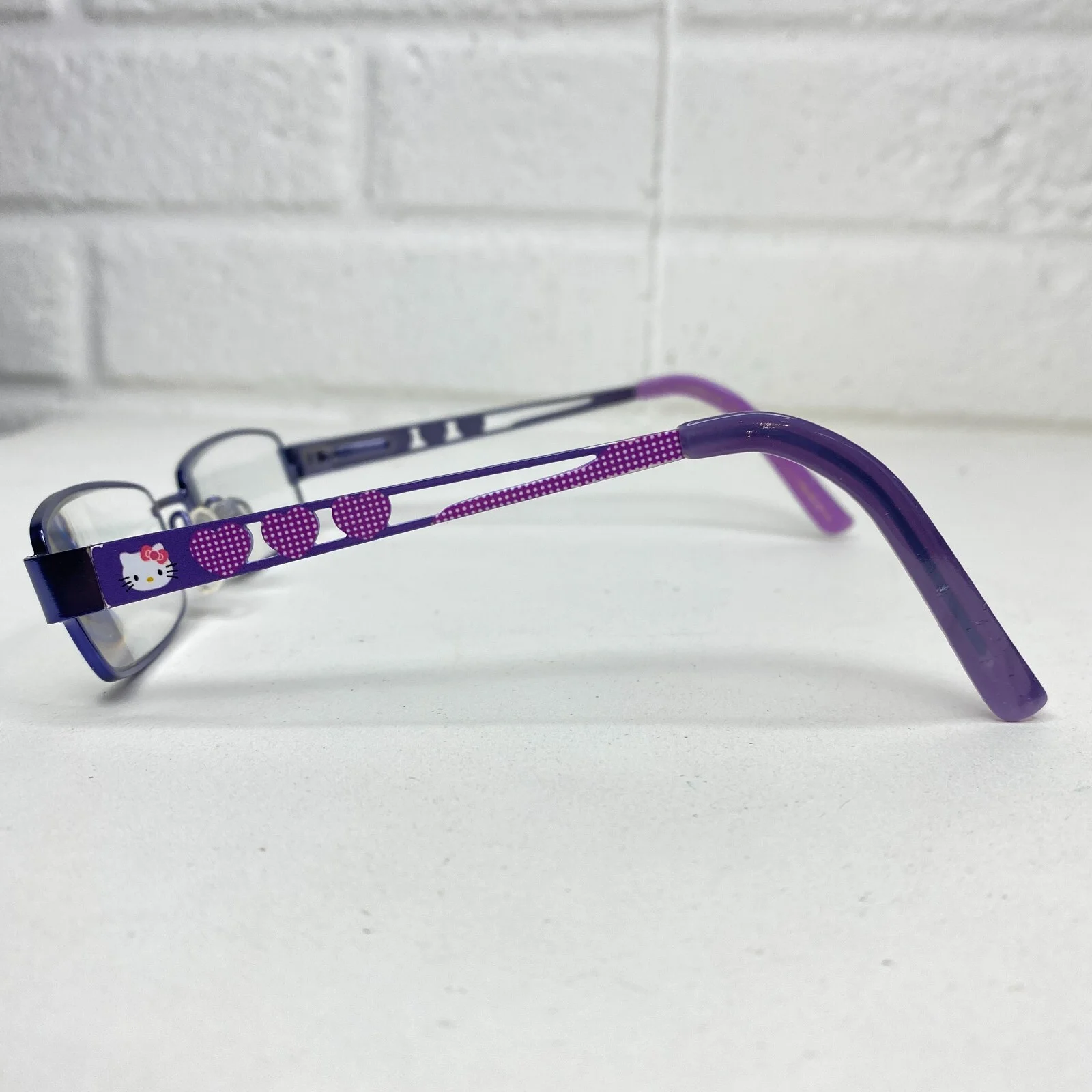 Hello Kitty Eyeglass frame HK232-3 CE Rectangular Frames Purple 48-16-130 16508 3