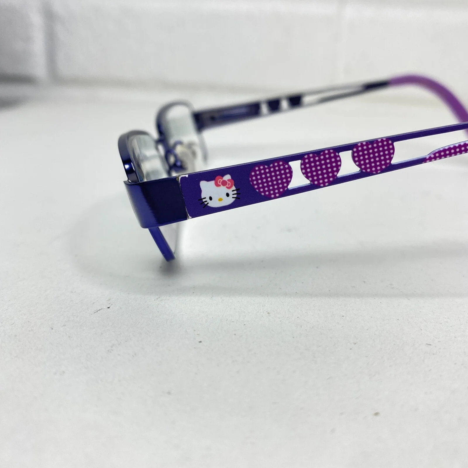 Hello Kitty Eyeglass frame HK232-3 CE Rectangular Frames Purple 48-16-130 16508 4