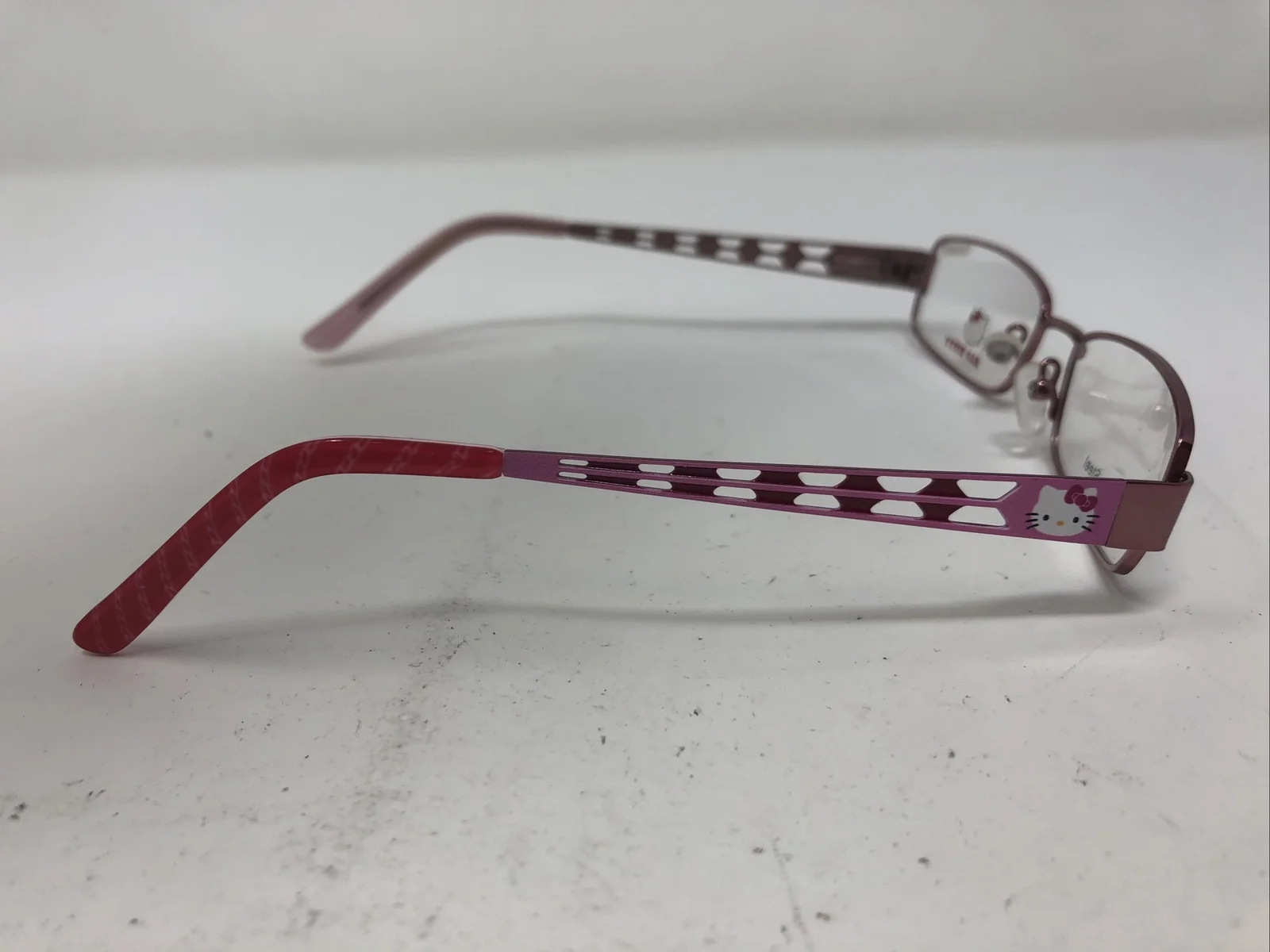Hello Kitty Eyeglasses Frames HK 230-2 Pink 49-17-135 L411 2