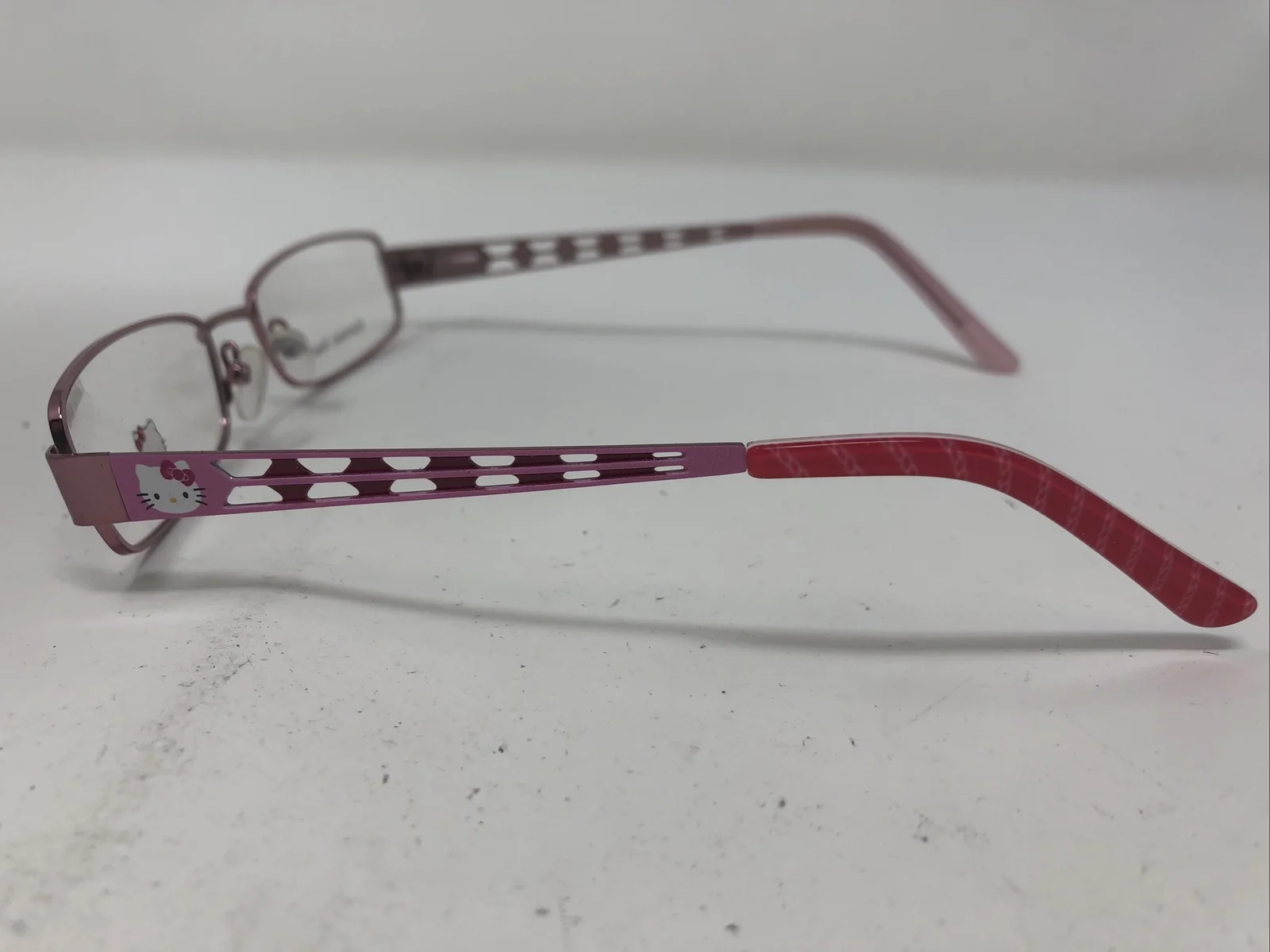 Hello Kitty Eyeglasses Frames HK 230-2 Pink 49-17-135 L411 4