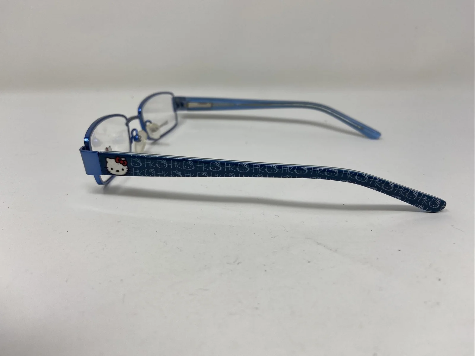 HELLO KITTY Eyeglasses Frames HK212-3 45-16-125 Blue Full Rim Y280 3