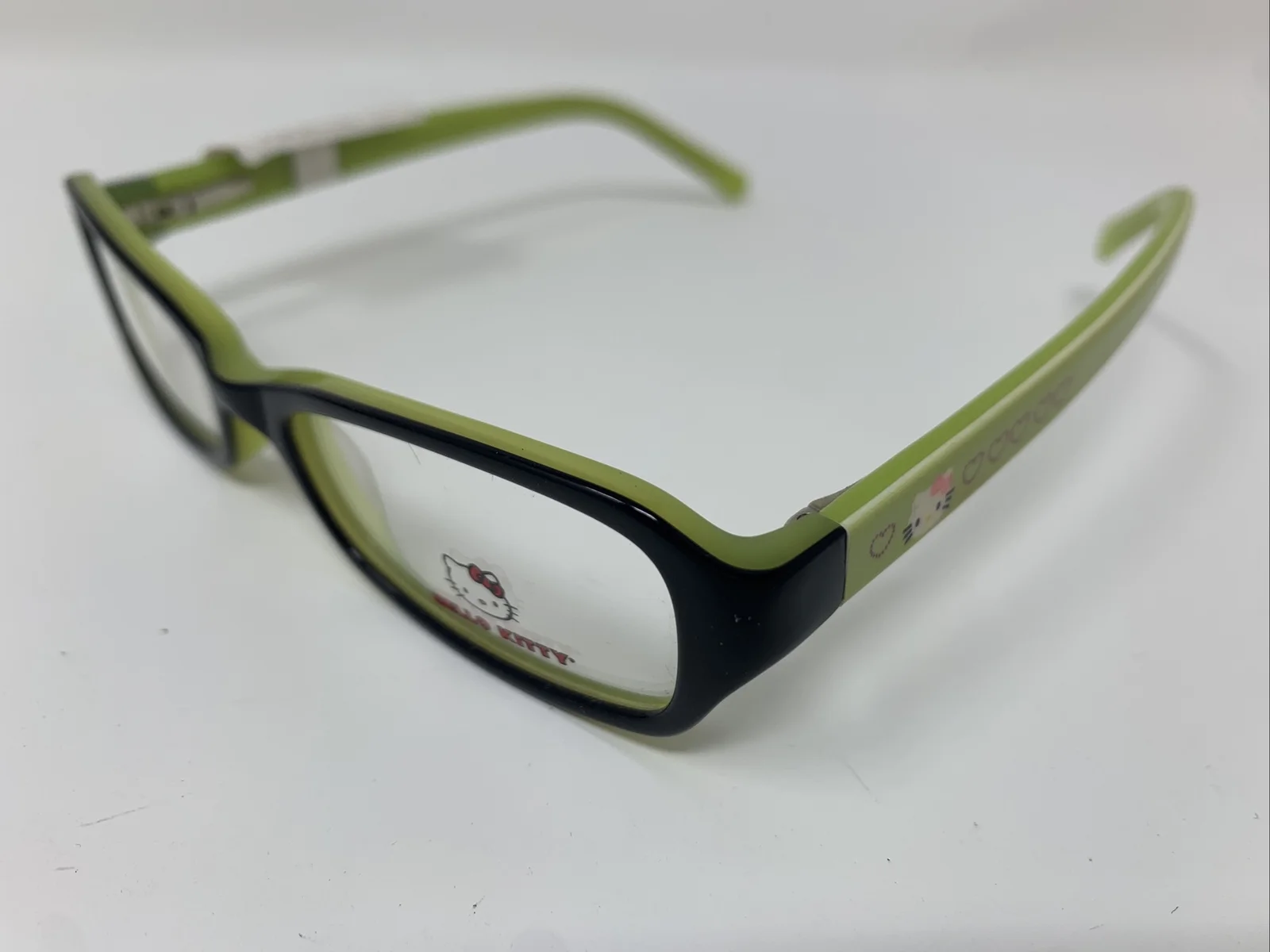 Hello Kitty Eyeglasses Frames HK222-2 48-16-130 Black Kids Full Rim LT25 3