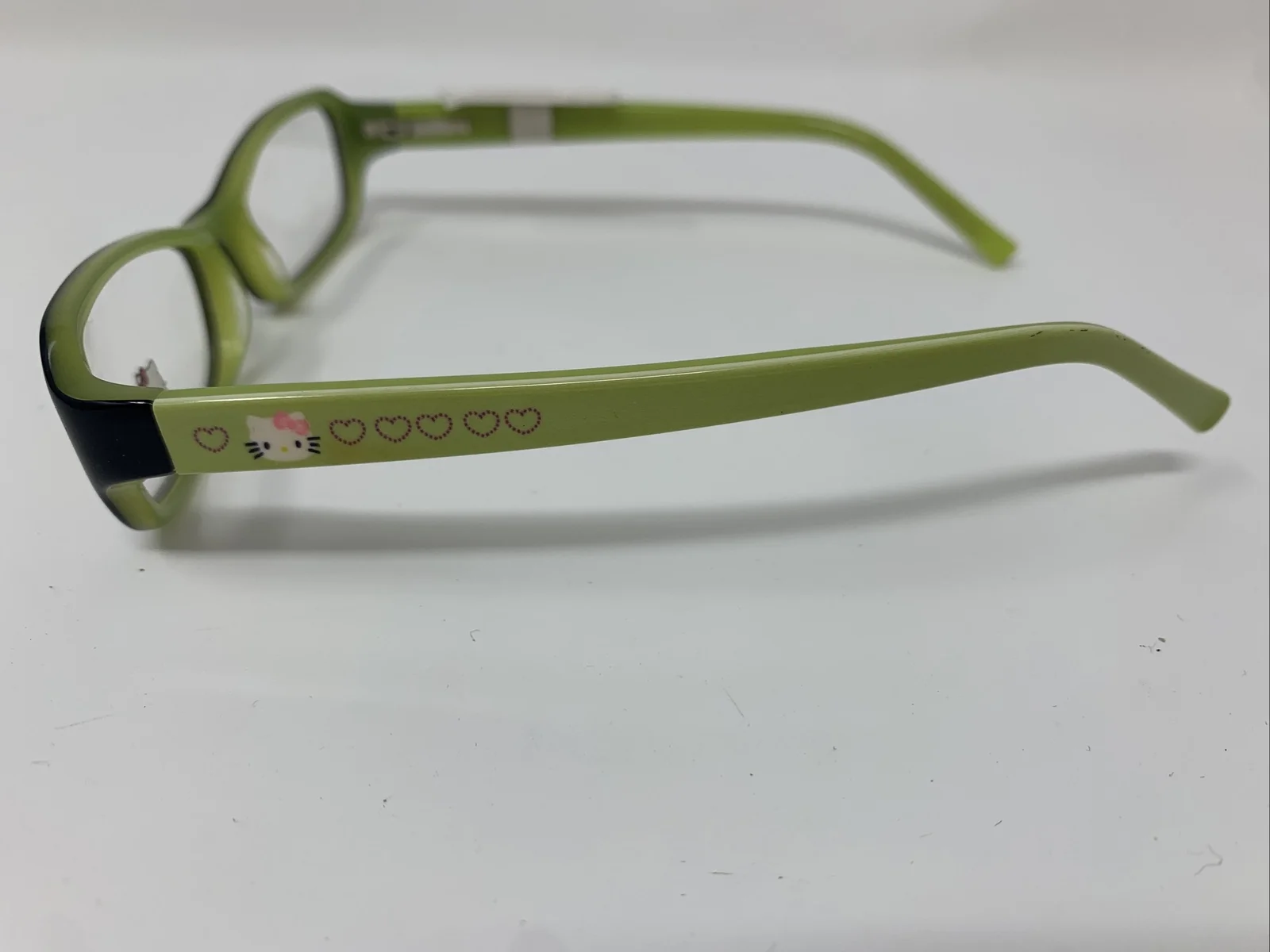 Hello Kitty Eyeglasses Frames HK222-2 48-16-130 Black Kids Full Rim LT25 4