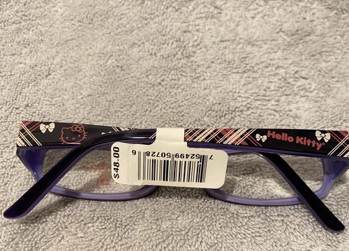 Hello Kitty HK 201 Blue Eyeglass Frames 3