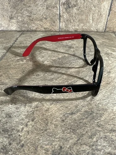 Hello Kitty HK212501 Black & Pink Eyeglasses Frames 54-16-142mm 3