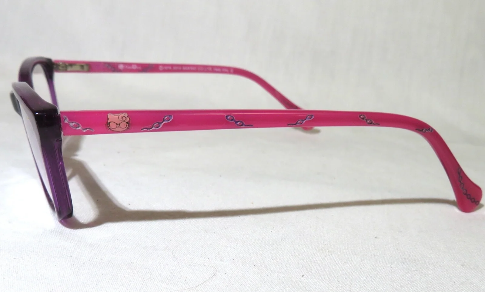 HELLO KITTY Opal Sanrio HKAA037 Flexuno 47-16-130 youth/Sm Adult Eyeglass Frame 3
