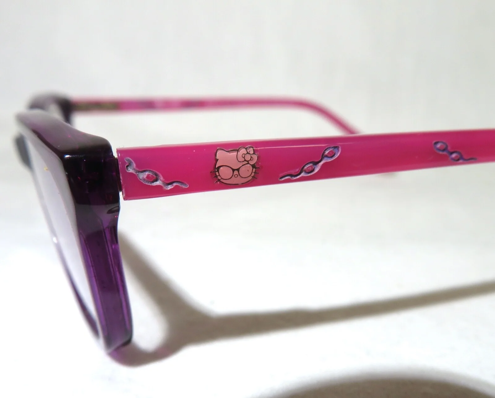 HELLO KITTY Opal Sanrio HKAA037 Flexuno 47-16-130 youth/Sm Adult Eyeglass Frame 4