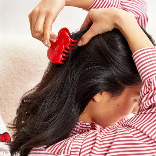 Hello Kitty x Kitsch Hair Clips for Women - Durable, Strong Hold All Day, Cute Claw Clips, Hello Kitty Stuff for Girls | Ideal Gifts for Women - Red Bow Shape, 1pc 2