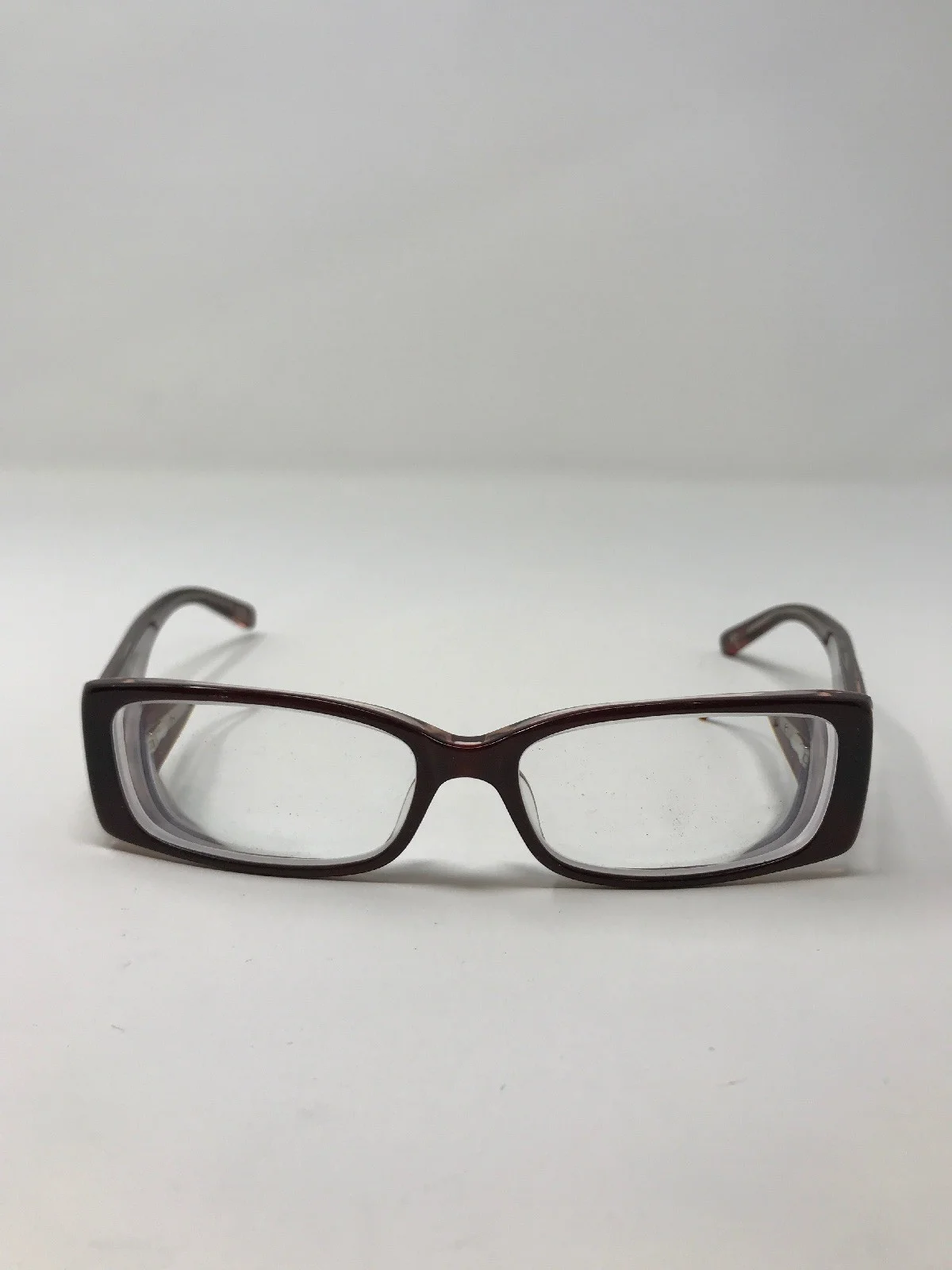 Heritage Eyeglass Frames Via26-01 Maroon 51-15-135 Full Rim Qa35