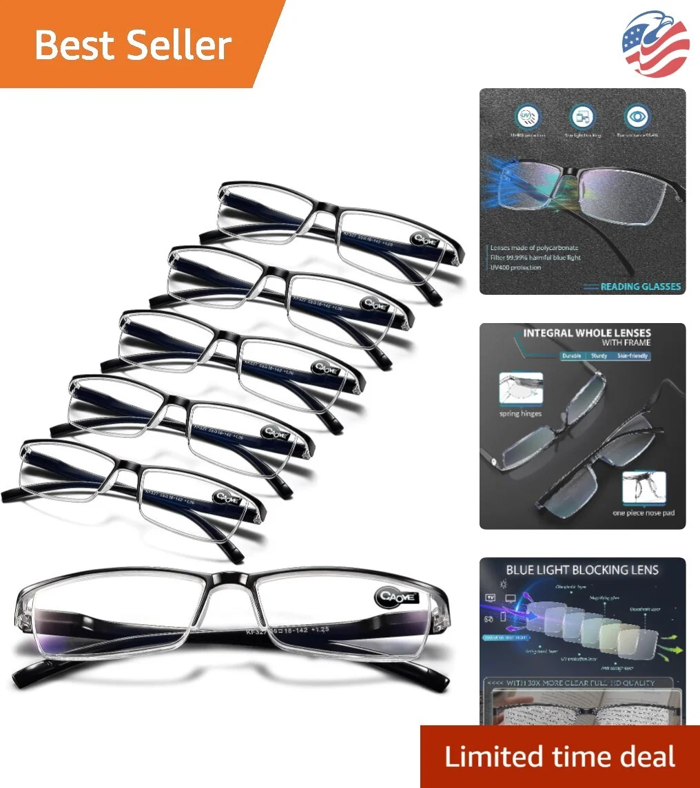High-Performance Blue Light Blocking Reading Glasses - Premium Sleep Better