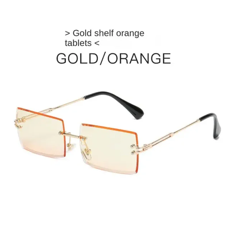 High Quality Metal Sunglasses Steampunk Square Women Men Ultraviolet-Proof Drivi 2