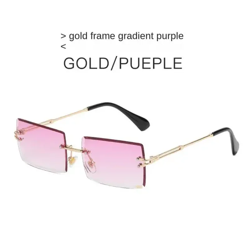 High Quality Metal Sunglasses Steampunk Square Women Men Ultraviolet-Proof Drivi 4